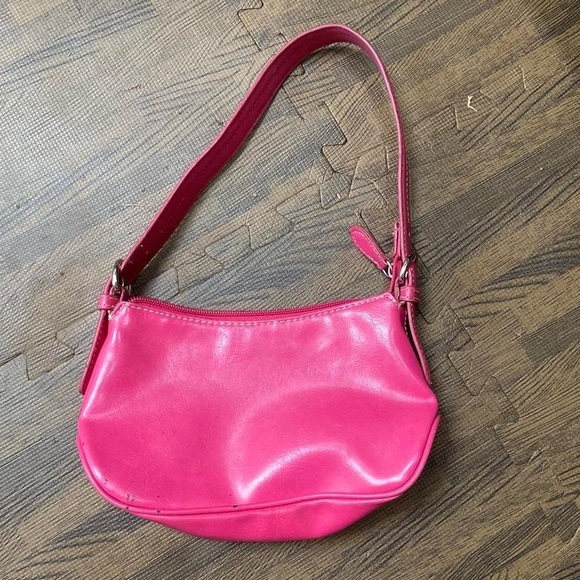 Nine West Handbags - Nine West Vibrant Pink Shoulder Bag